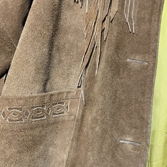 Vintage Suede Fringe Jacket - Picture 10 of 13